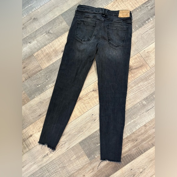 Zara Jeans - Z1976 mid rise jean with raw hem - Picture 5 of 6